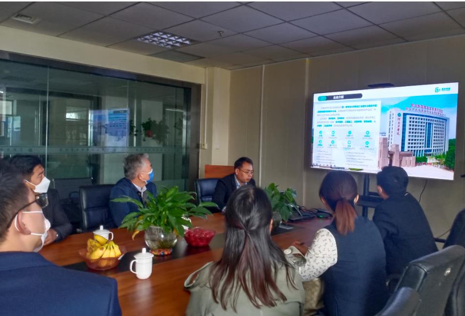 熱烈歡迎新鄉(xiāng)市工商聯秘書長李秀強一行蒞臨我司指導工作！