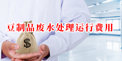 豆制品廢水處理運行費用是多少？
